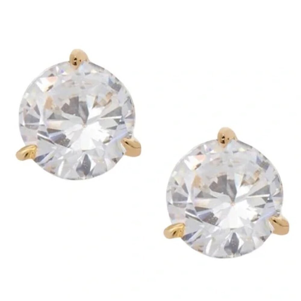 KATE SPADE • Brilliant Statement Crystal Clear Earrings